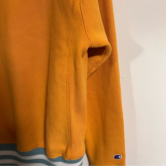 Champion Men’s Reverse Weave Sweatshirt Capri Orange - Picture 6 of 7